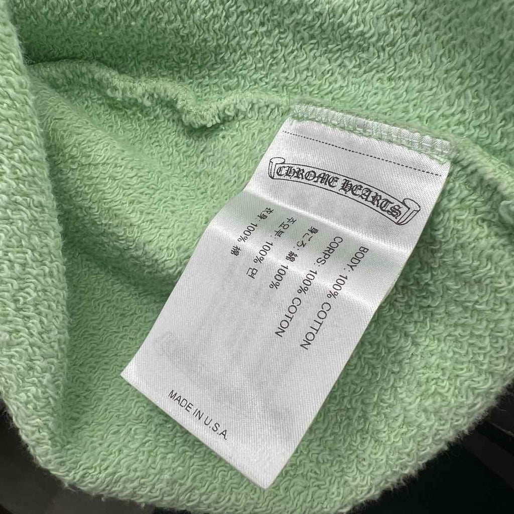 Chrome Hearts Hoodie "MATTY BOY LUST" Seafoam Used Size 2XL