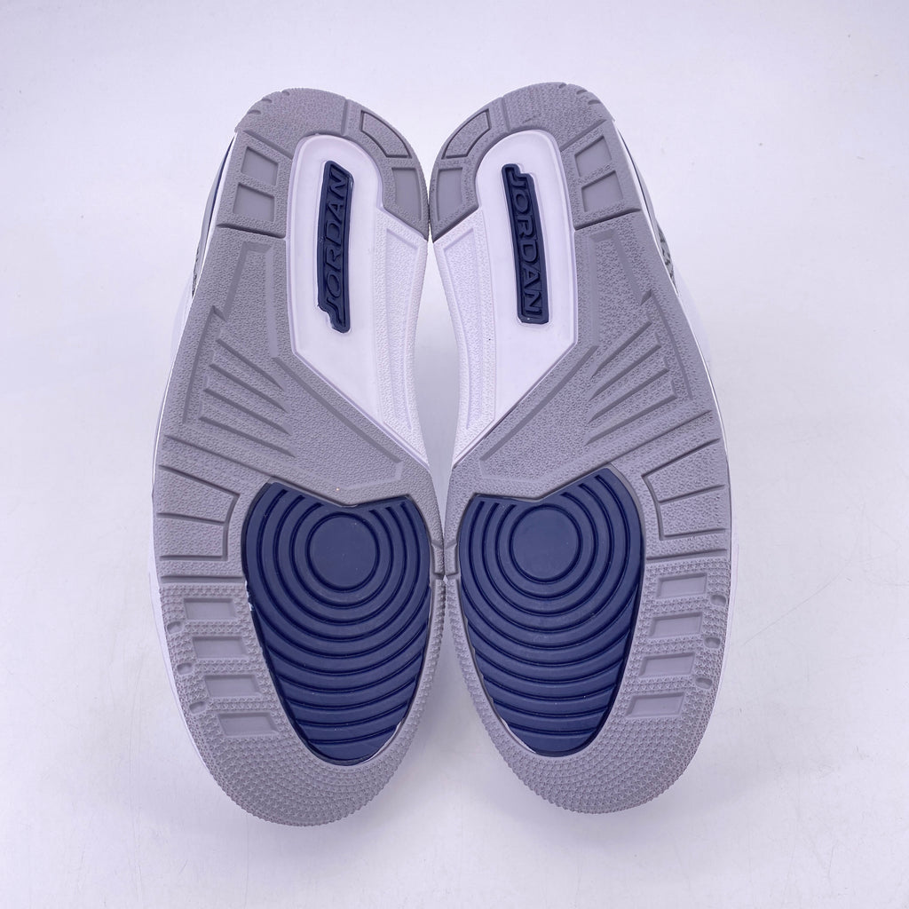 Air Jordan 3 Retro "Midnight Navy" 2023 New Size 9.5