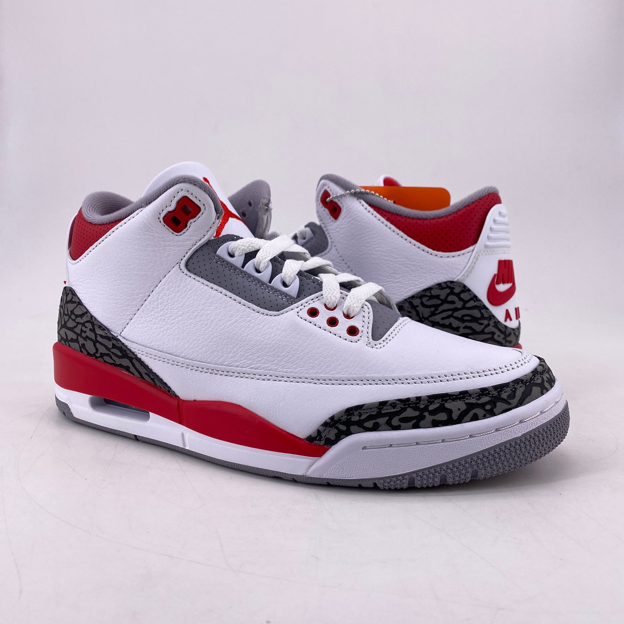 Air Jordan 3 Retro &quot;Fire Red&quot; 2022 New Size 8.5