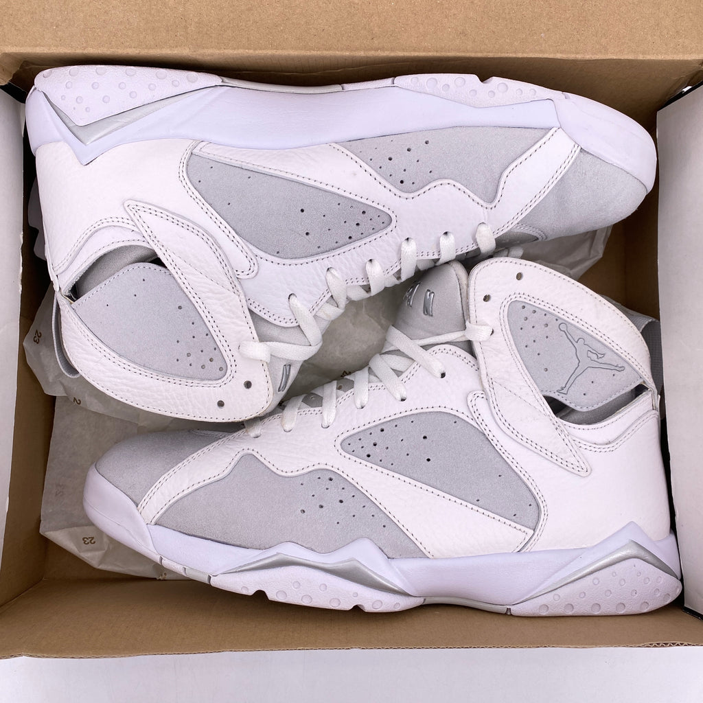 Air Jordan 7 Retro "Pure Platinum" 2017 Used Size 12