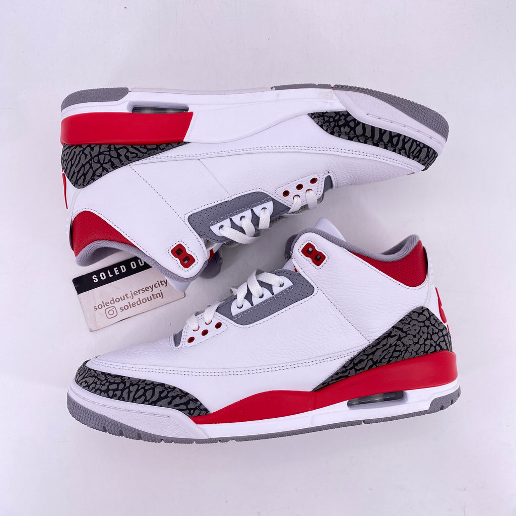 Air Jordan 3 Retro "Fire Red" 2022 Used Size 11.5