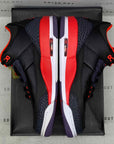 Air Jordan 3 Retro "Crimson" 2013 Used Size 10.5