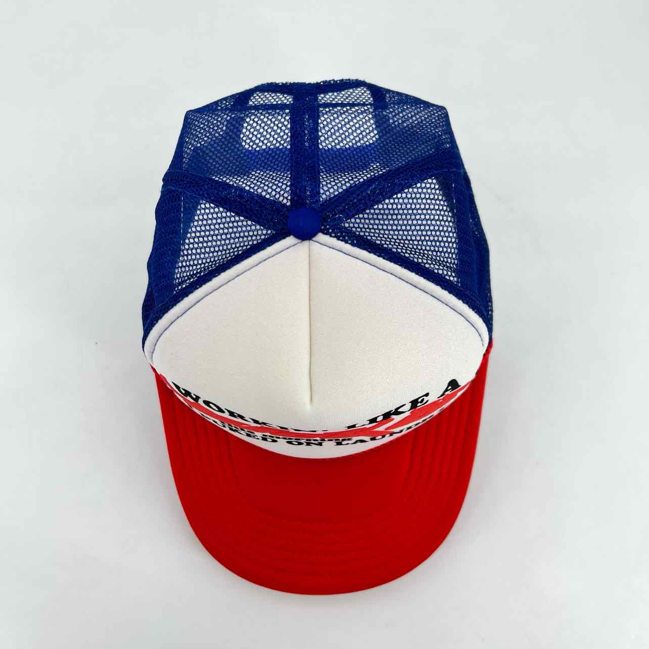 Sicko Trucker Hat &quot;PUKED ON LAUNDRY&quot; New RED BLUE Size OS