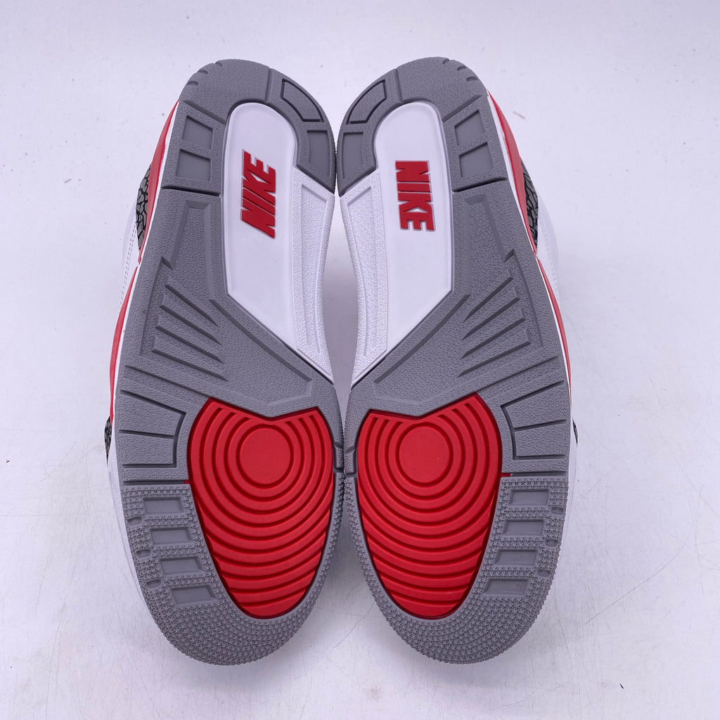 Air Jordan 3 Retro "Fire Red" 2022 New Size 8.5