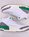 Air Jordan (W) 3 Retro "Lucky Green" 2023 Used Size 12W