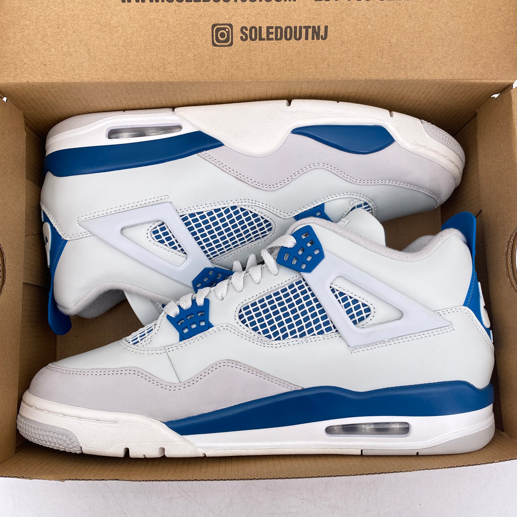 Air Jordan 4 Retro "Military Blue" 2024 New Size 12