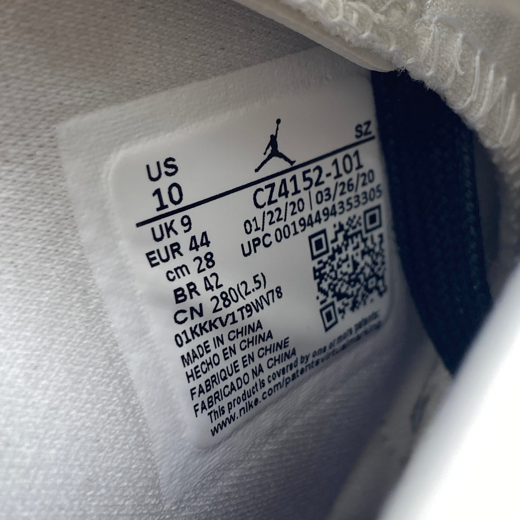 Air Jordan 6 Retro "Quai 54" 2020 New Size 10