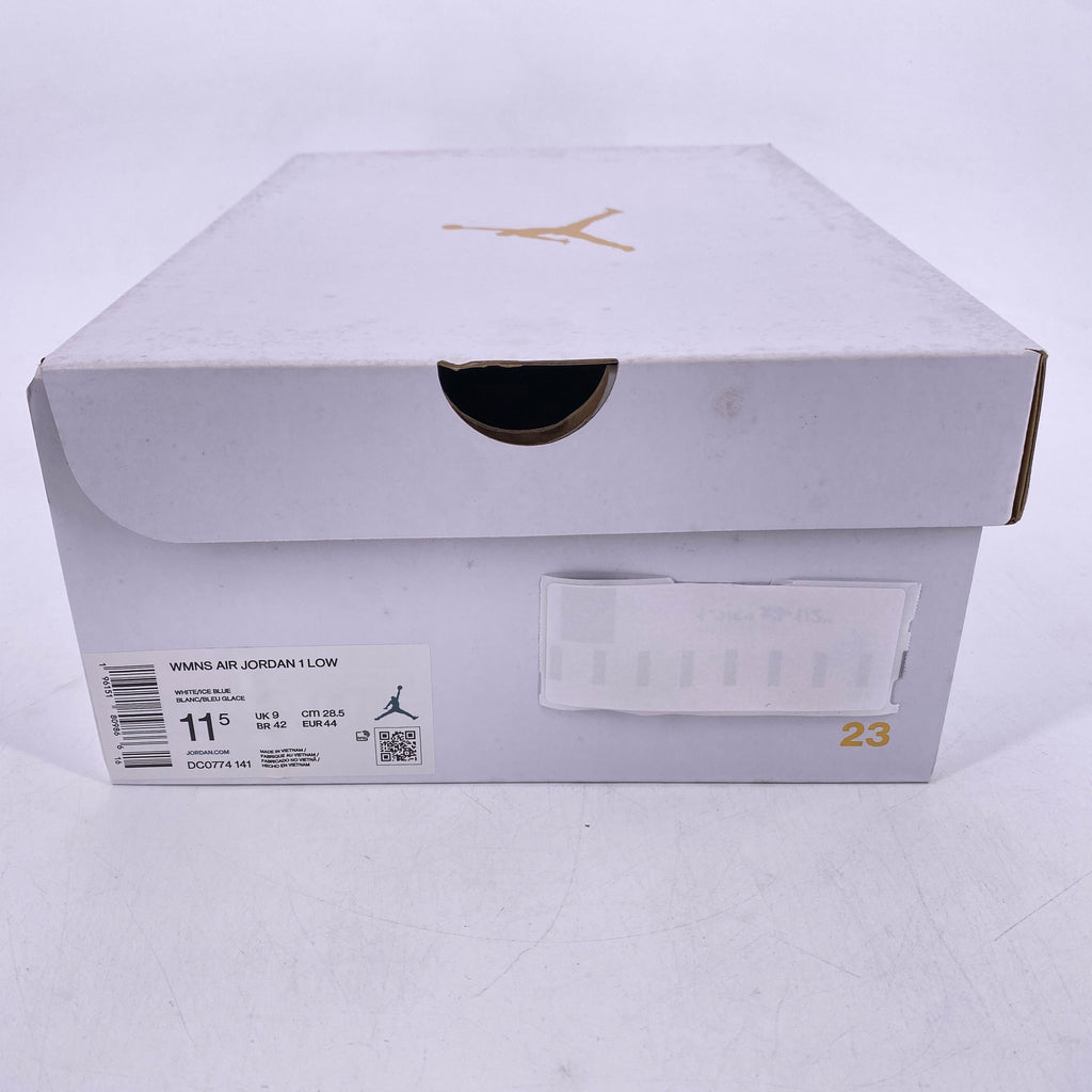 Air Jordan (W) 1 Low "Ice Blue" 2022 New Size 11.5W
