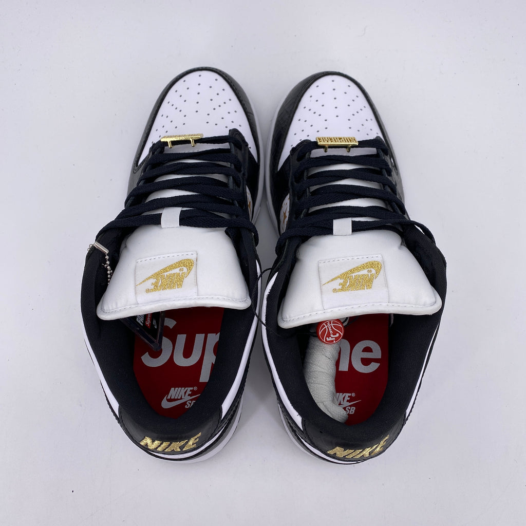 Nike SB Dunk Low "Supreme Black" 2021 New Size 8.5