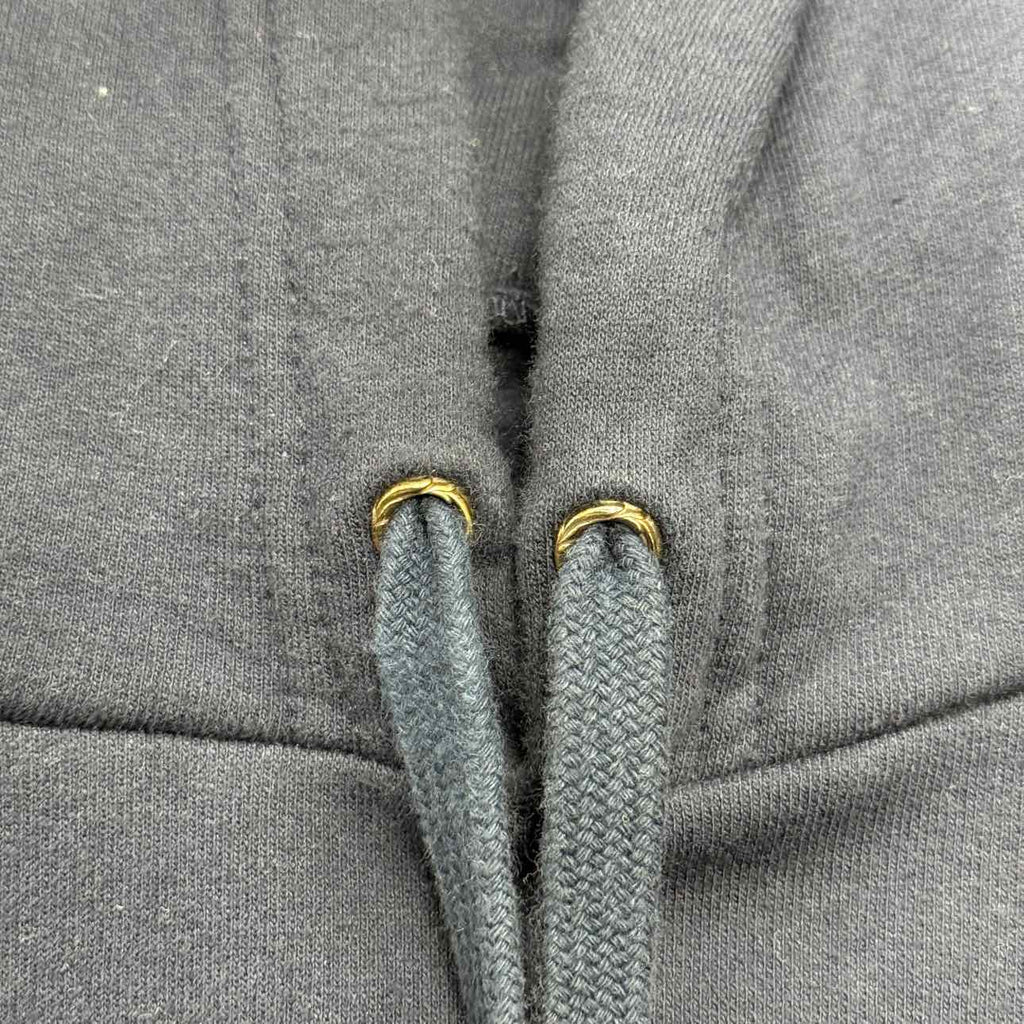 Chrome Hearts Hoodie "VERTICAL LOGO" Navy Used Size XL