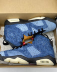 Air Jordan (GS) 6 Retro "Washed Denim" 2019 New Size 6Y