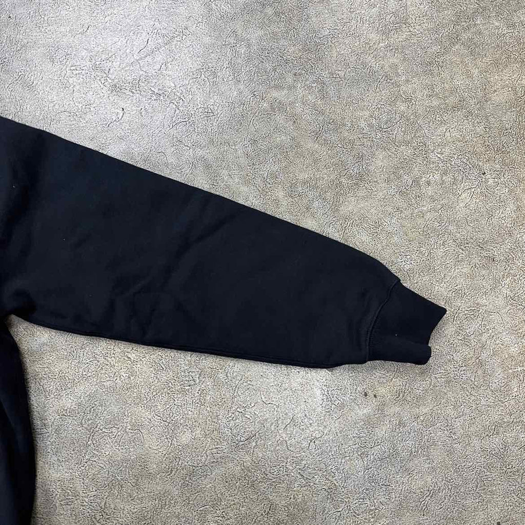 Burberry Hoodie "GOTHIC LOGO" Black New Size S