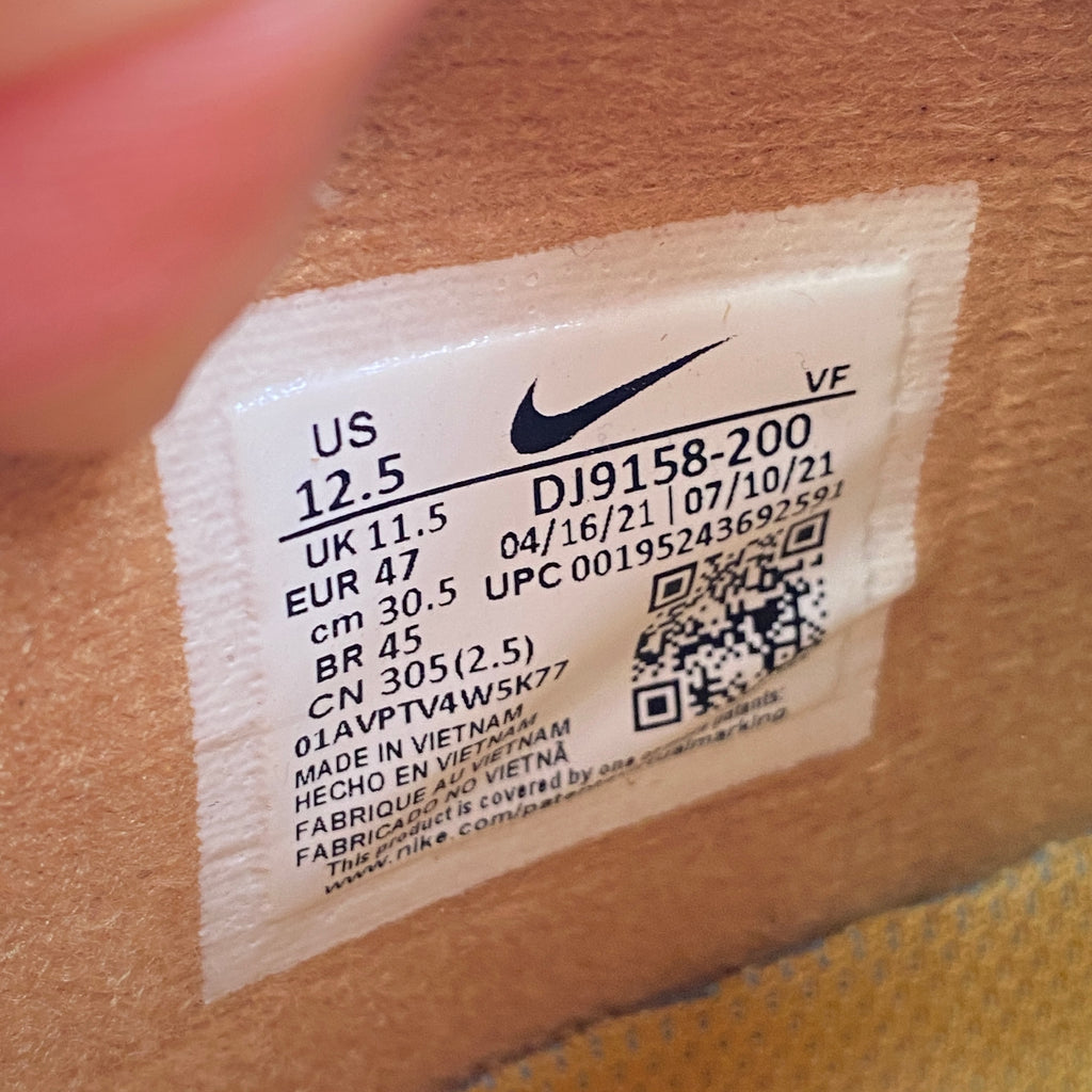 Nike Air Force 1 Mid "Flax" 2022 New Size 12.5