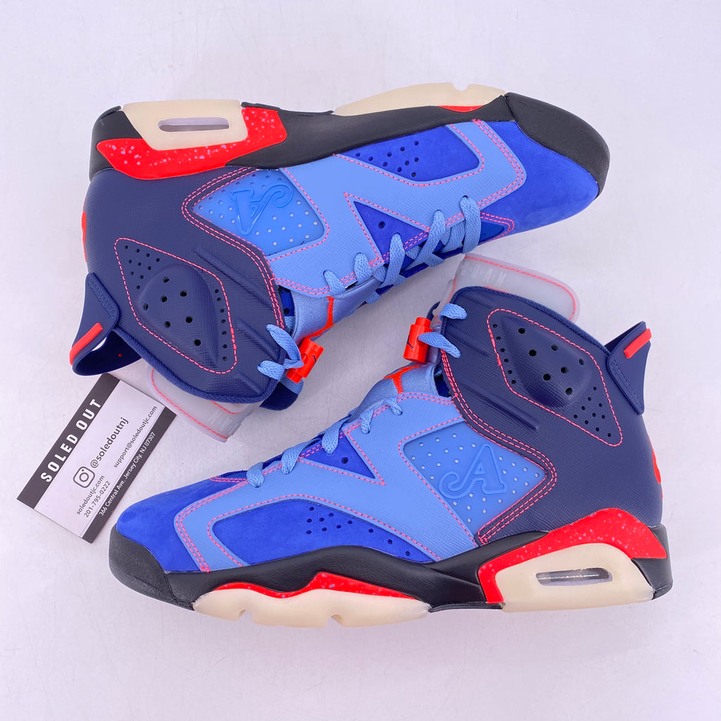 Air Jordan 6 Retro "Awake Ny Midnight Navy" 2026 New Size 9