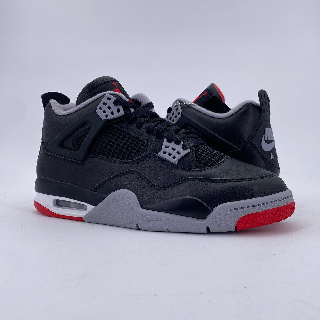 Air Jordan 4 Retro "Bred Reimagined" 2024 New Size 10