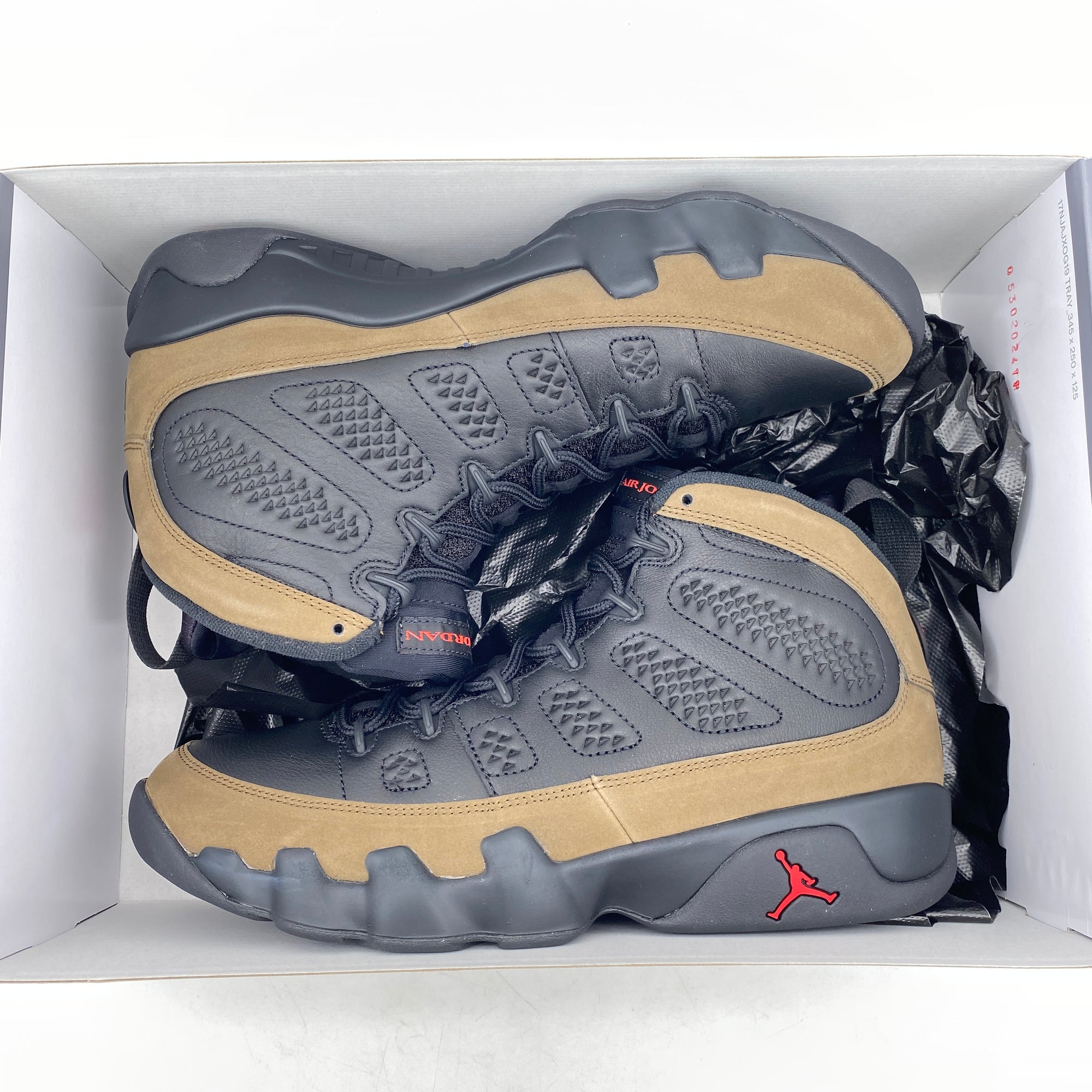 Air Jordan 9 Retro &quot;Olive&quot; 2024 New Size 9.5