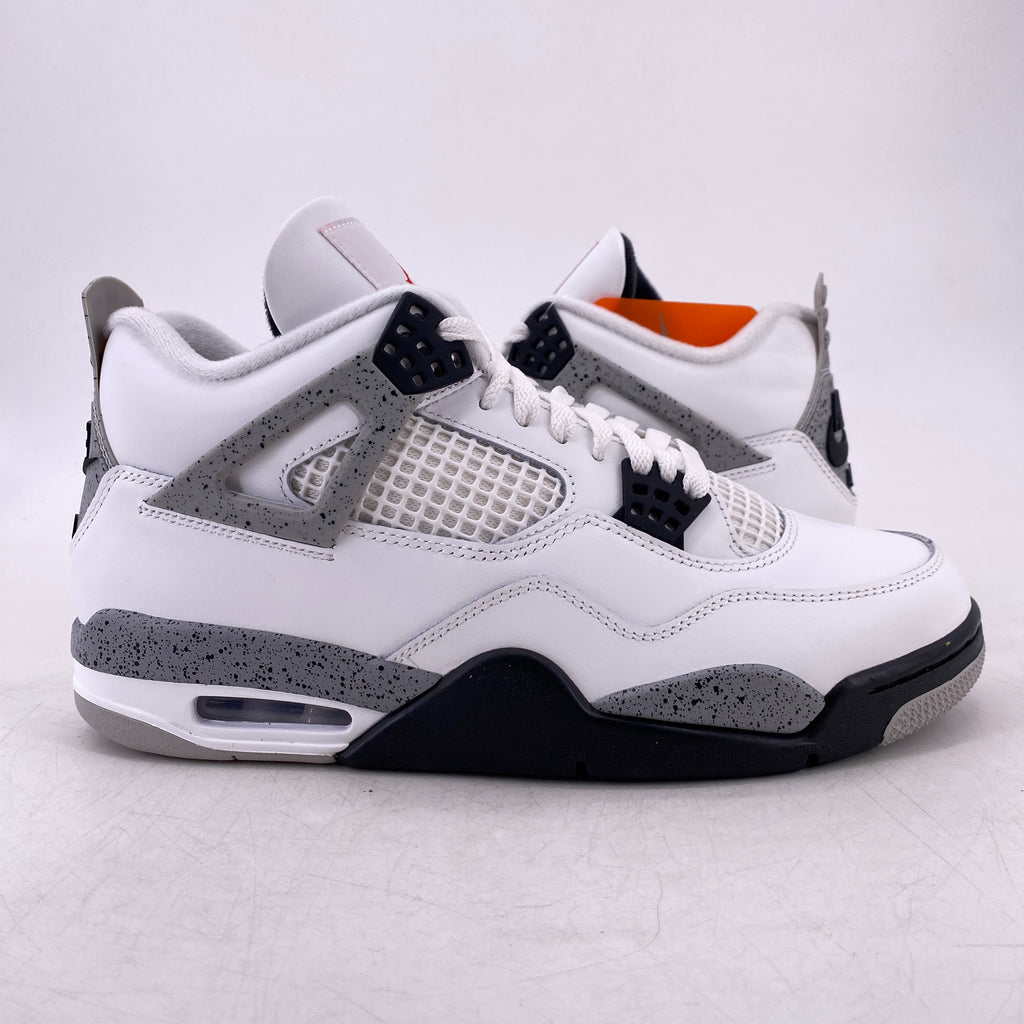Air Jordan 4 Retro "White Cement" 2025 New Size 10