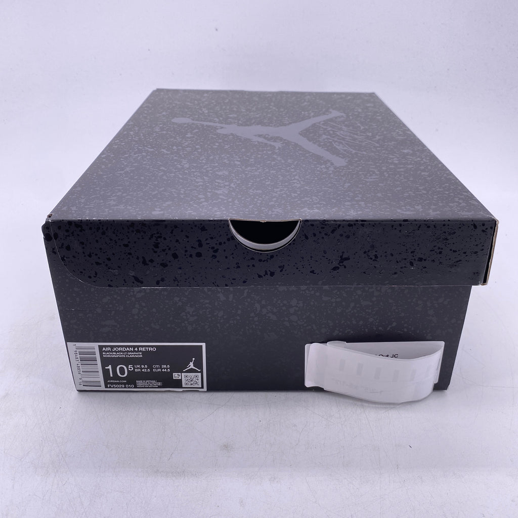 Air Jordan 4 Retro "Black Cat" 2025 New Size 10.5