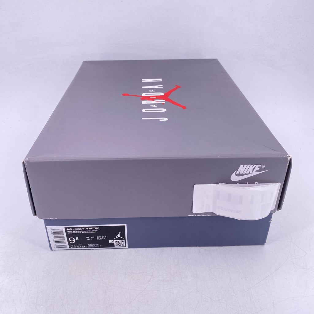 Air Jordan 9 Retro "Cool Grey" 2025 New Size 9.5