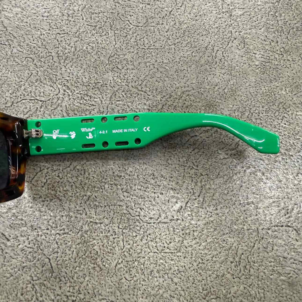 OFF-WHITE Sunglasses New Brown / Green