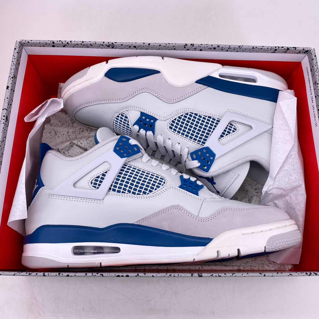 Air Jordan 4 Retro "Military Blue" 2024 New Size 11