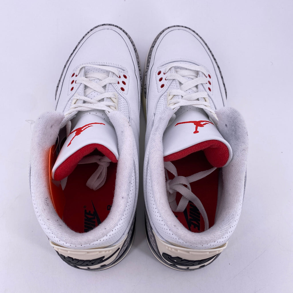 Air Jordan 3 Retro "White Cement Reimagined" 2023 Used Size 11.5