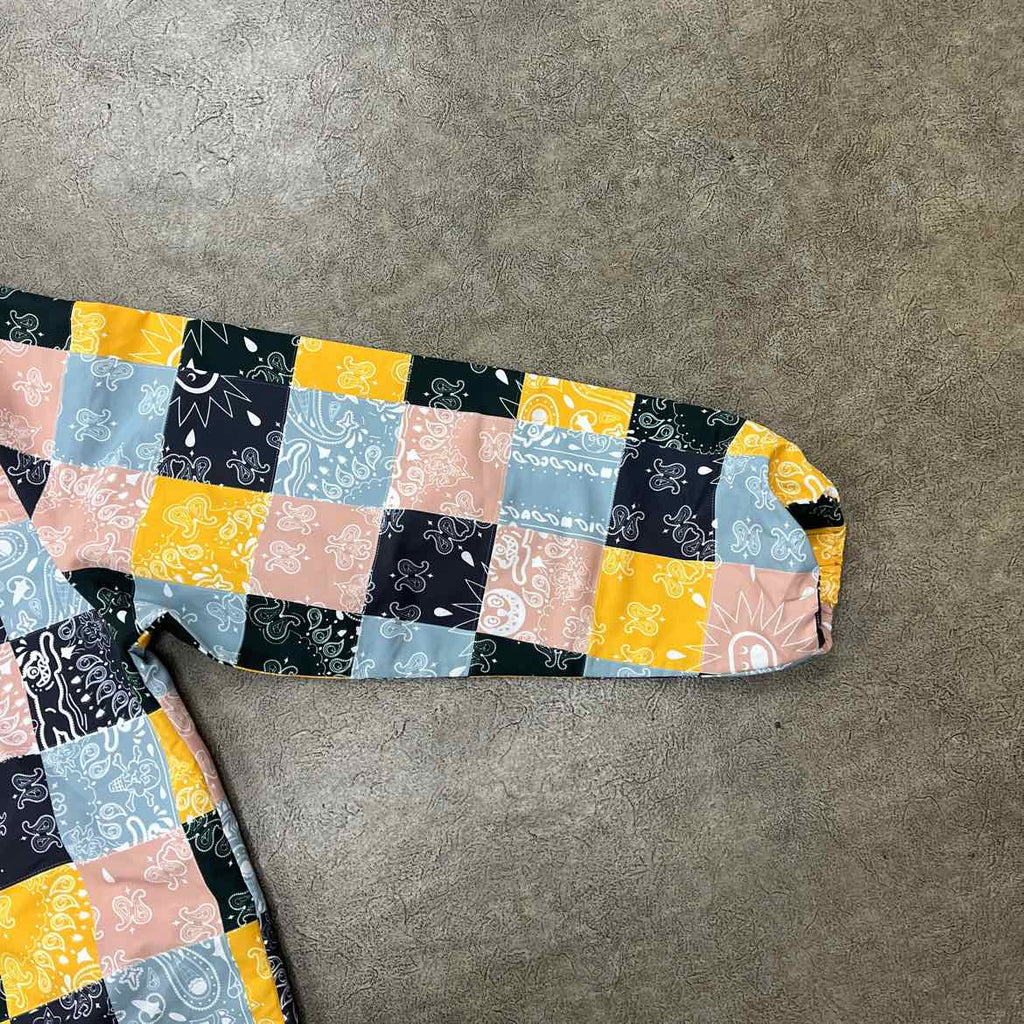 ICECREAM Coach Jacket "CREAMERY" Multi-Color New Size 2XL