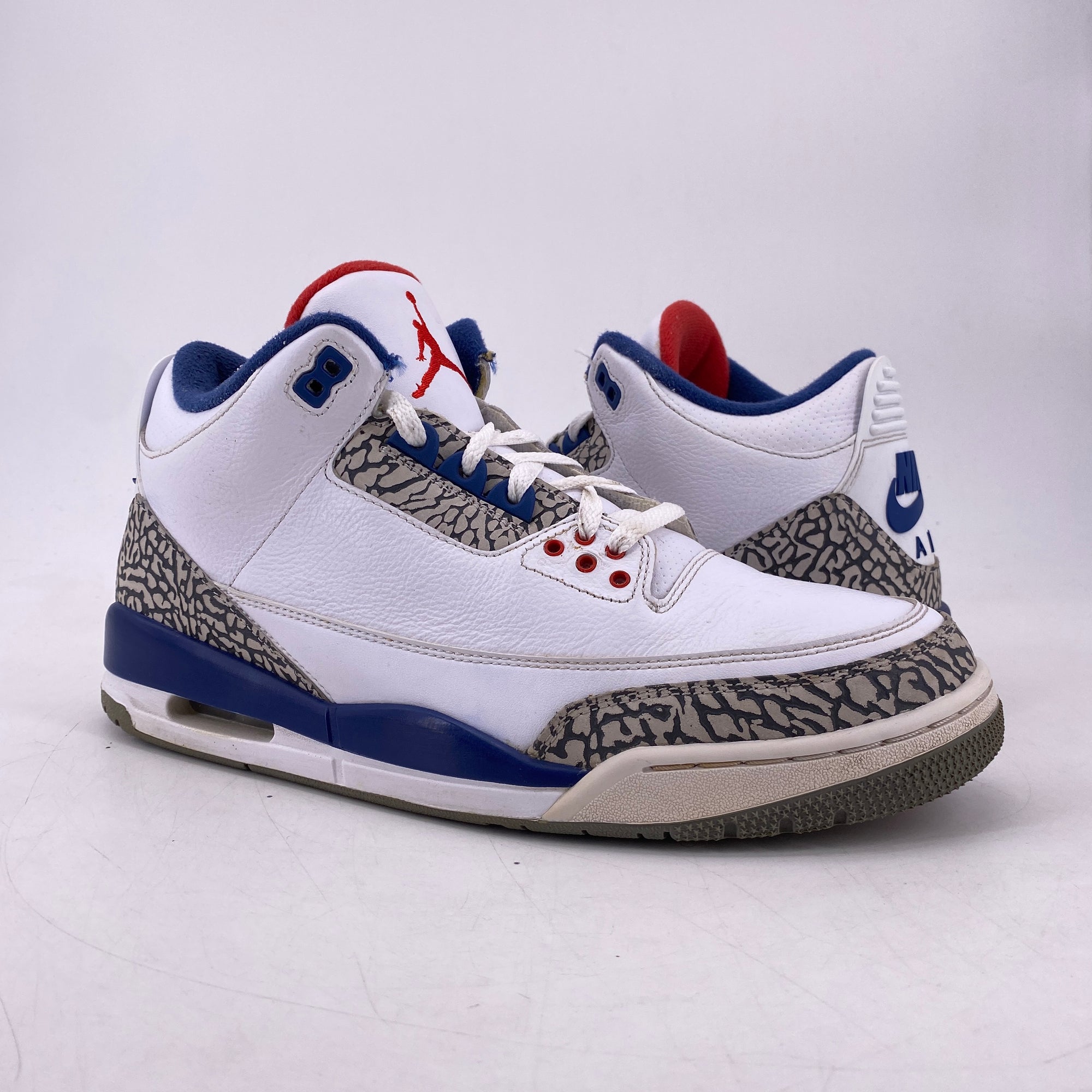 Air Jordan 3 Retro &quot;True Blue&quot; 2016 Used Size 11.5