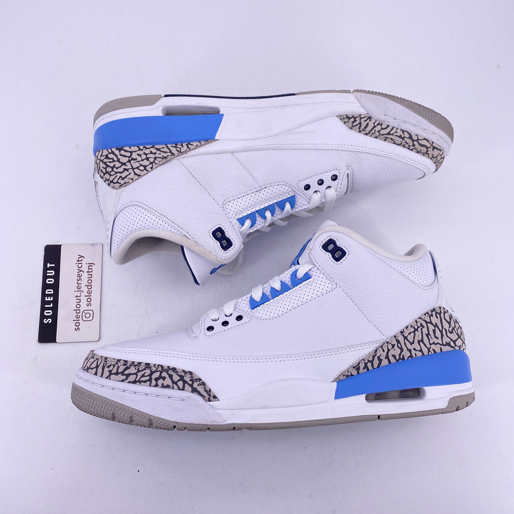 Air Jordan 3 Retro "Unc" 2020 Used Size 11