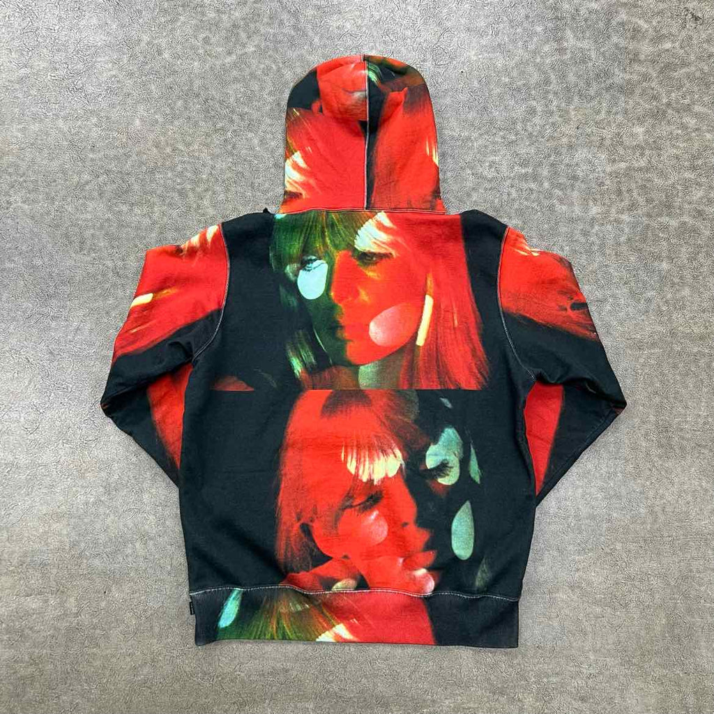 Supreme Hoodie "NICO" Red Used Size M