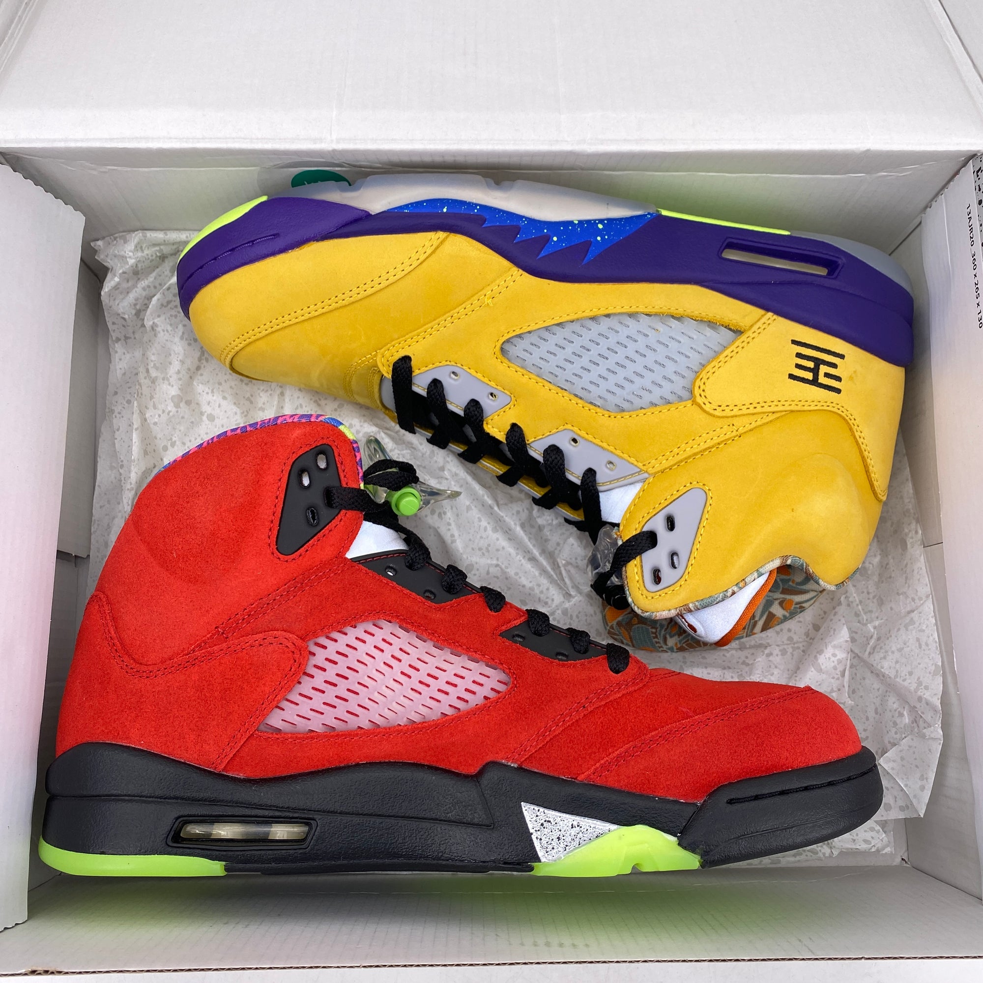 Air Jordan 5 Retro &quot;What The&quot; 2020 New Size 10.5