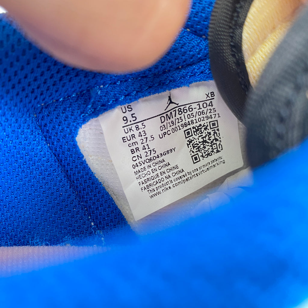 Air Jordan 1 Low "TRAVIS FRAGMENT MILITARY BLUE" 2025 New Size 9.5