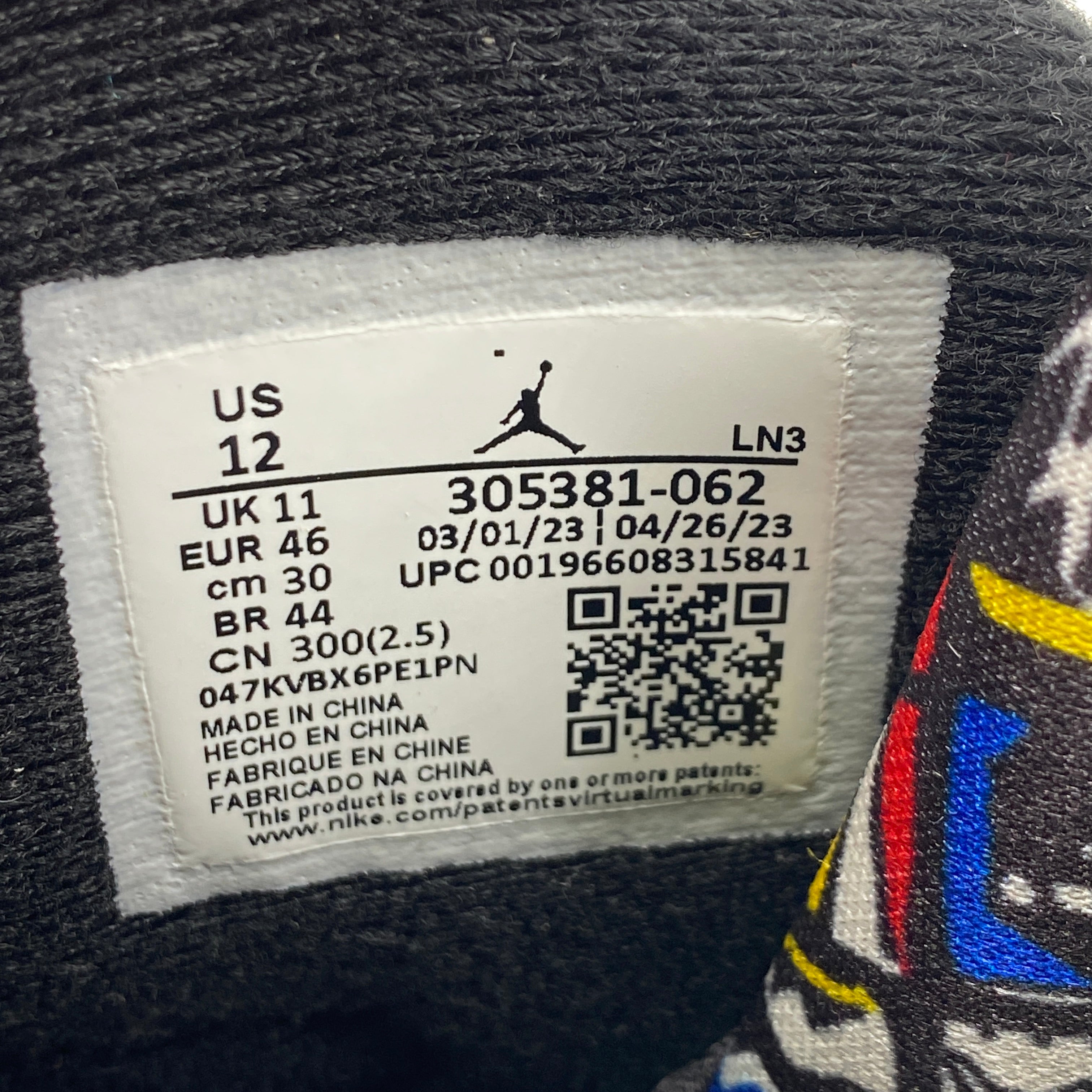 Air Jordan 8 Retro &quot;Playoff&quot; 2023 Used Size 12