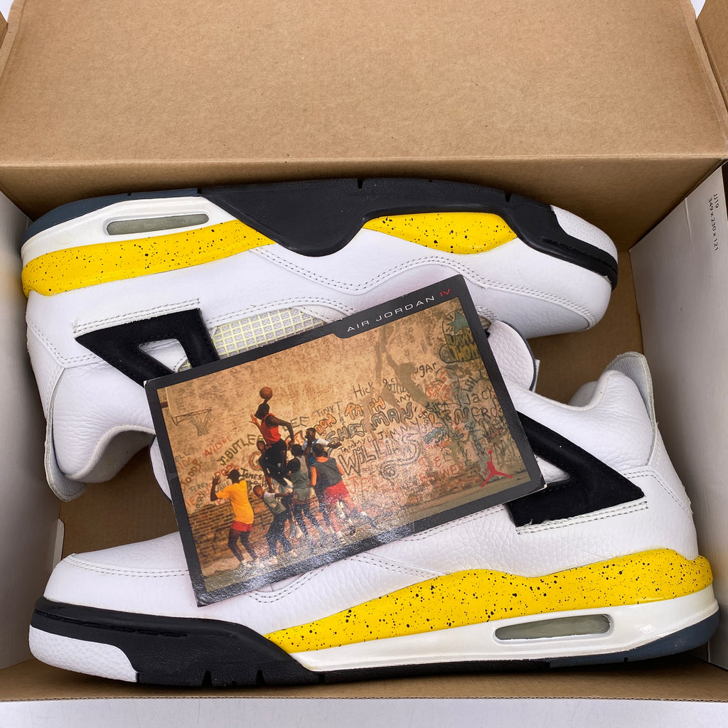 Air Jordan 4 Retro "Tour Yellow" 2006 New Size 12