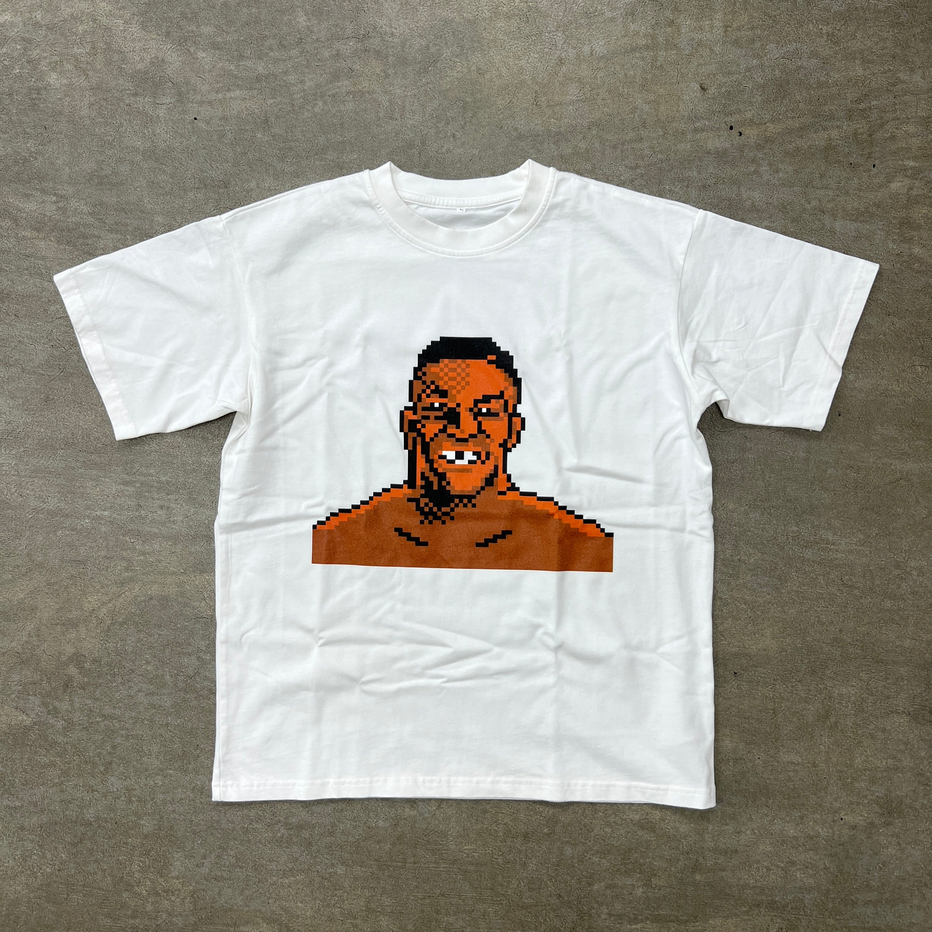 Soled Out T-Shirt &quot;MIKE TYSON&quot; White New Size S