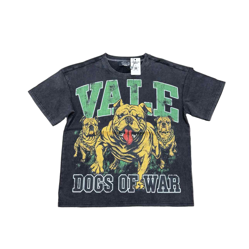 Vale T-Shirt "DOGS OF WAR" Black New Size XL