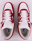 Nike Air Force 1 Low "Lv White Red" 2022 New Size 8.5