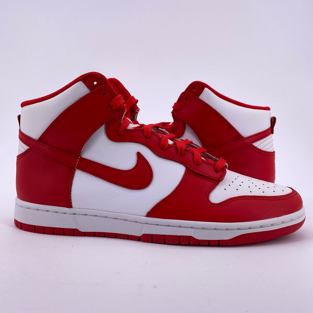 Nike Dunk High Retro "Championship White Red" 2022 New Size 11