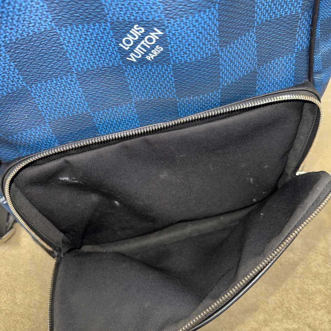 Louis Vuitton Backpack &quot;3D CAMPUS&quot; Used Blue Size OS