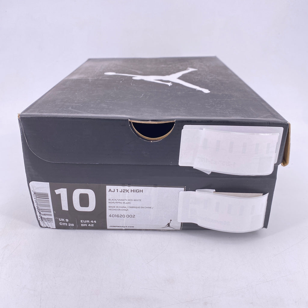 Air Jordan 1 J2K High "Black Varsity Red" 2014 New Size 10