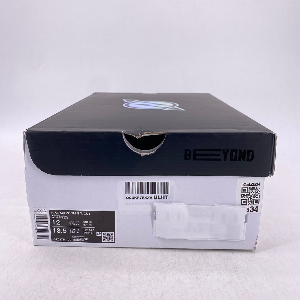 Nike AIR ZOOM G.T. CUT "White Chrome" 2025 Used Size 12