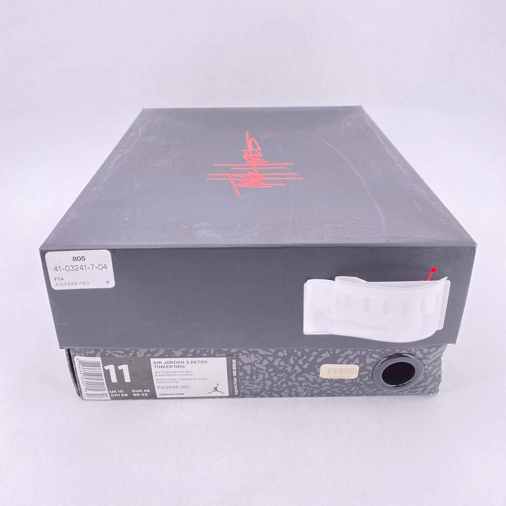 Air Jordan 3 Retro "Tinker Hatfield" 2018 Used Size 11