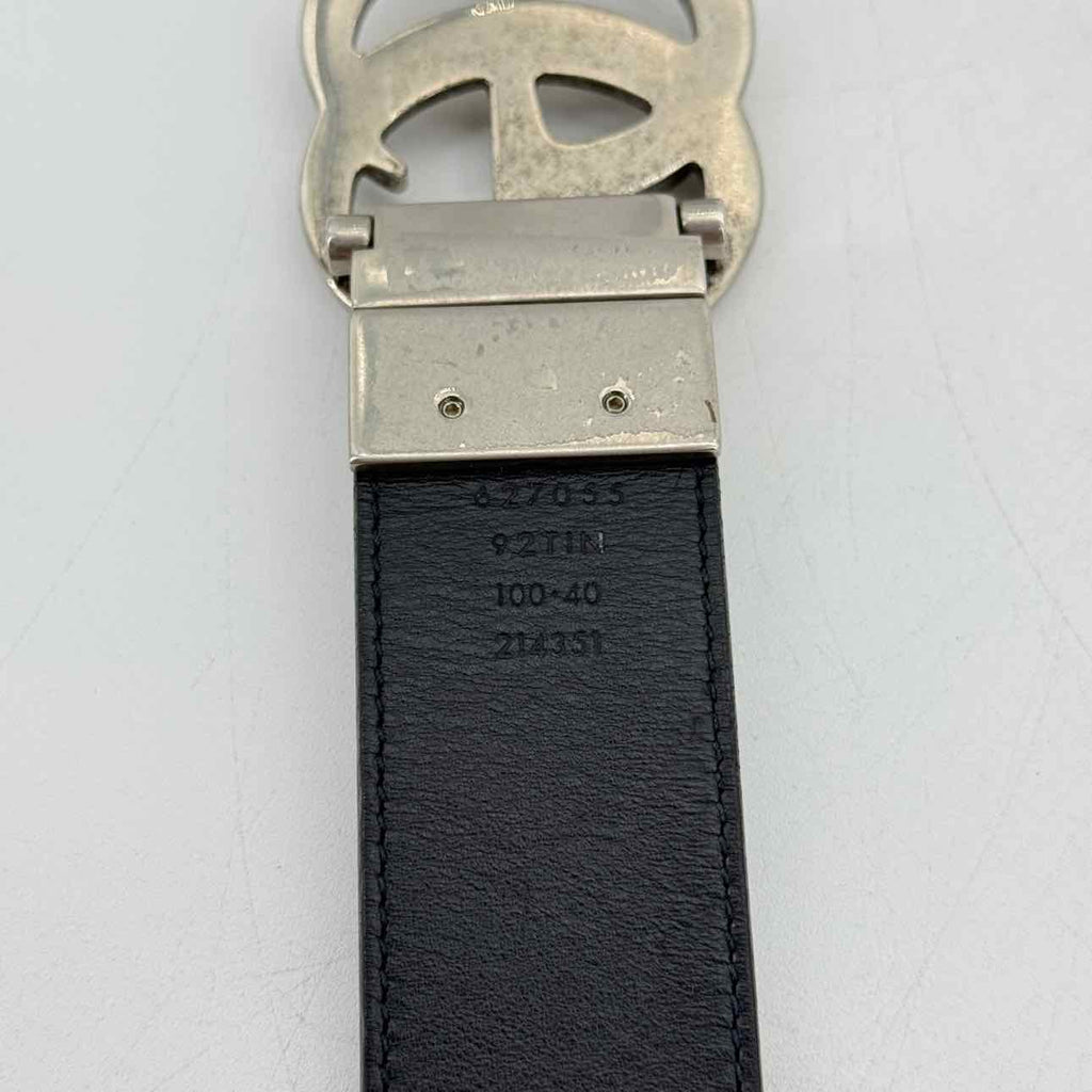 Gucci Belt "MONOGRAM" Used Beige Size 40