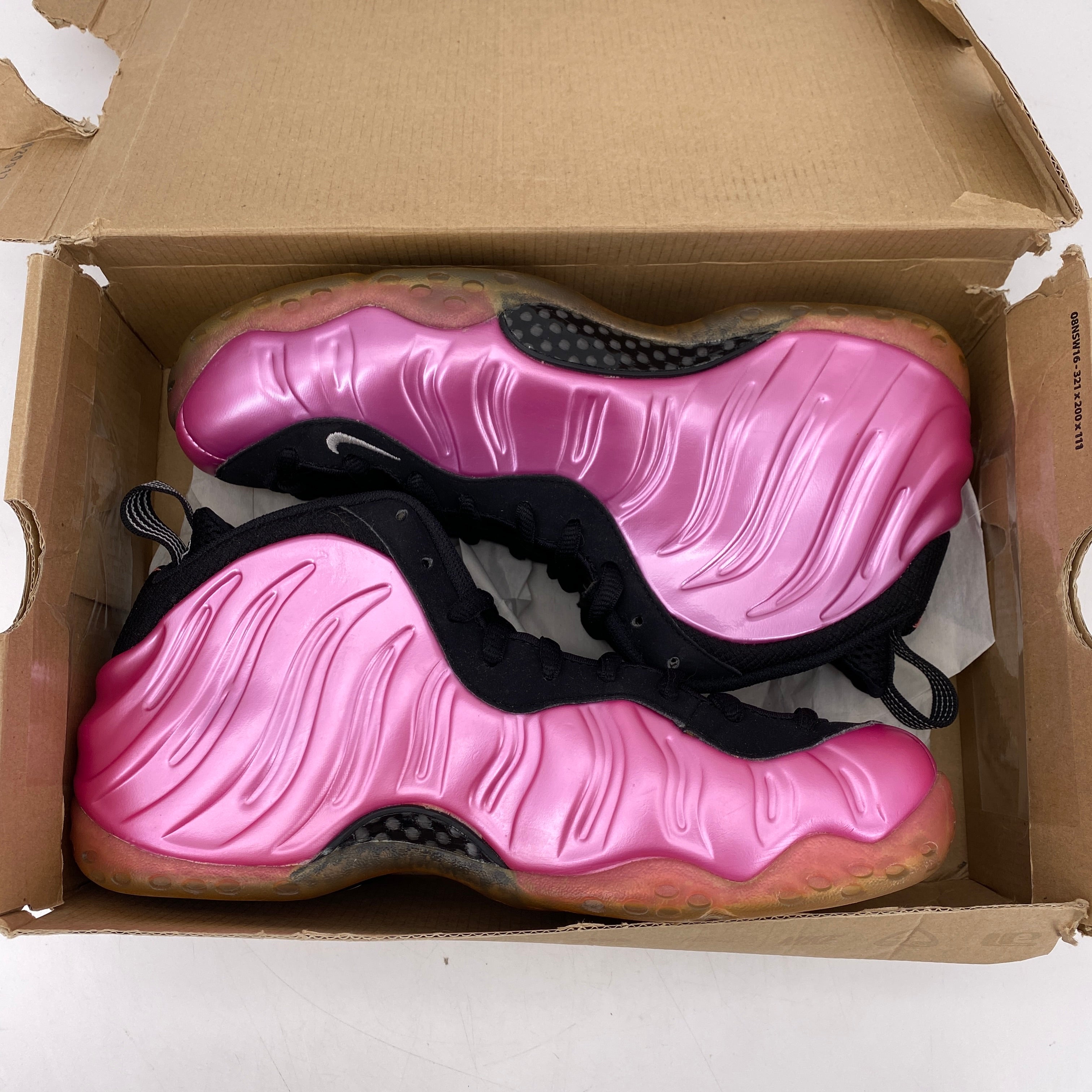Nike Air Foamposite One &quot;Pearlized Pink&quot; 2012 Used Size 8.5