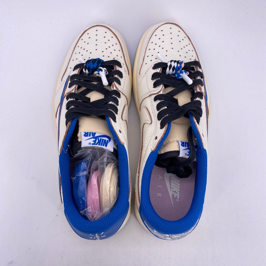 Air Jordan 1 Low OG SP "Travis Fragment Military Blue" 2025 New Size 8