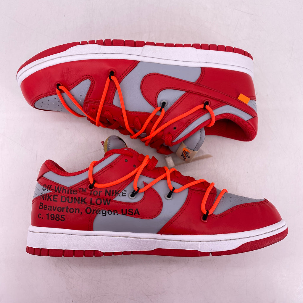Nike Dunk Low LTHR "Ow University Red" 2019 Used Size 9.5