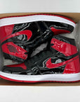 Air Jordan 1 Retro High OG "Patent Bred" 2022 New Size 7.5