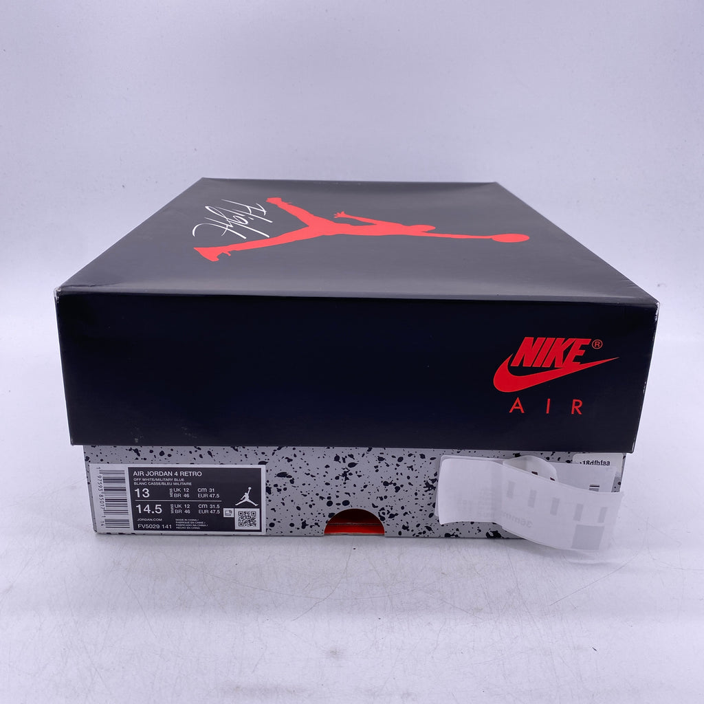 Air Jordan 4 Retro "Military Blue" 2024 Used Size 13