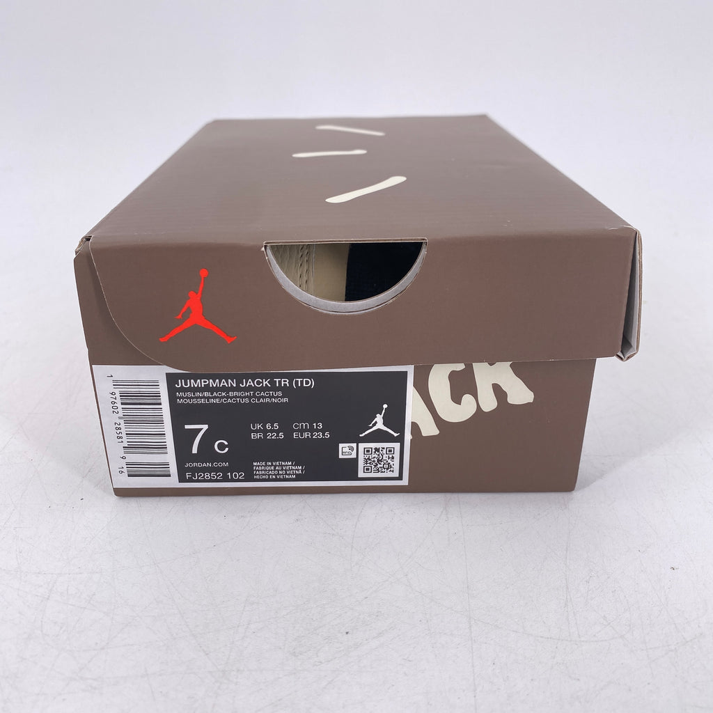 Air Jordan Jumpman Jack TR (TD) "Bright Cactus" 2025 New Size 7C