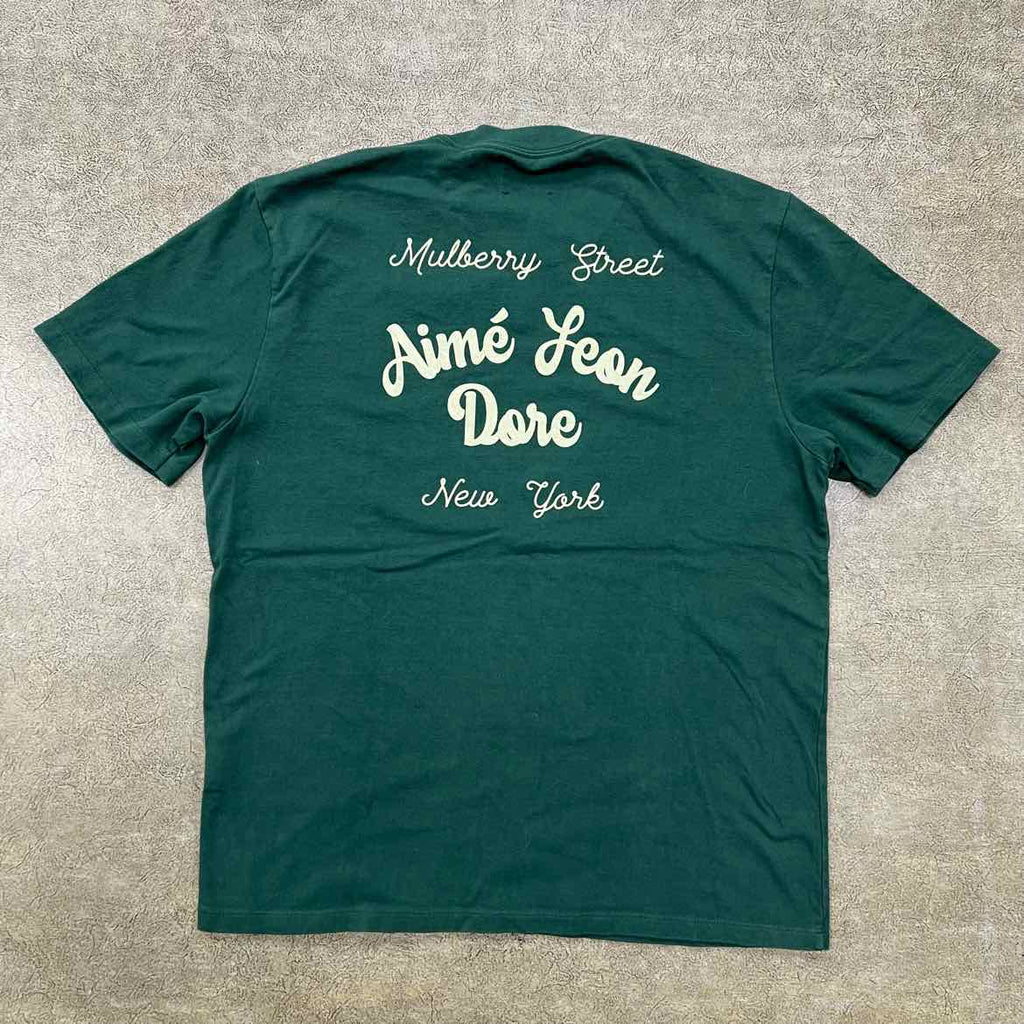 Aime Leon Dore T-Shirt "MULBERRY" Green Used Size L